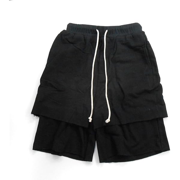 YGG★新品 スウエット サルエル ハーフパンツ ショート 黒 楽天市場】【送料無料】 ハーフパンツ サルエル カーゴパンツ 黒